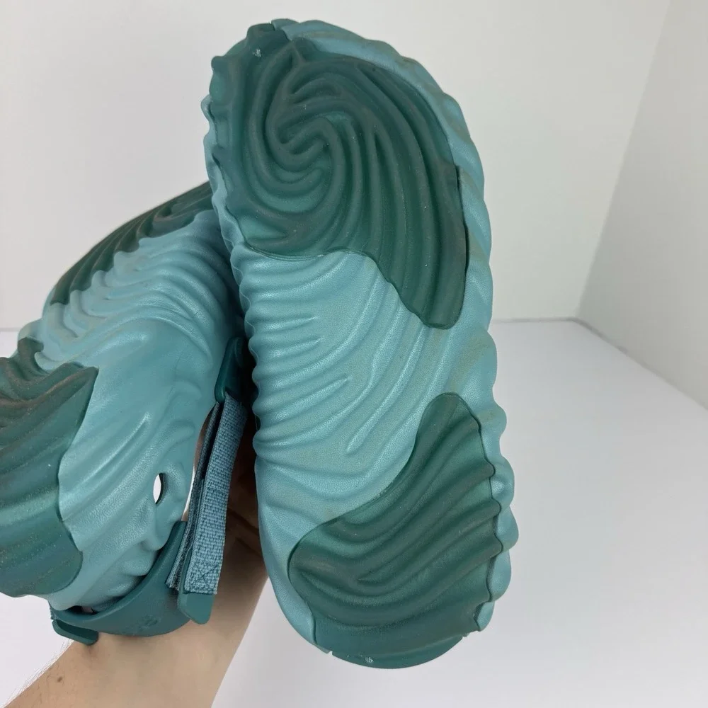 Salehe Bembury x‎ Crocs Pollex Clog Tide Turquoise Tonic Size 11 Men w Box